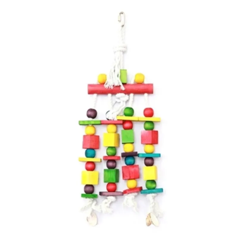 Happy Pet Block n Beads papegaaienspeelgoed