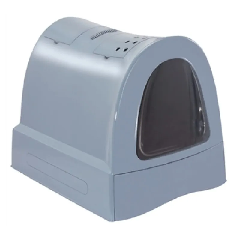 Imac Kattenbak Zuma met schuiflade blauw