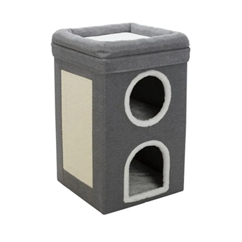 Kattentoren Saul grijs (64 cm)