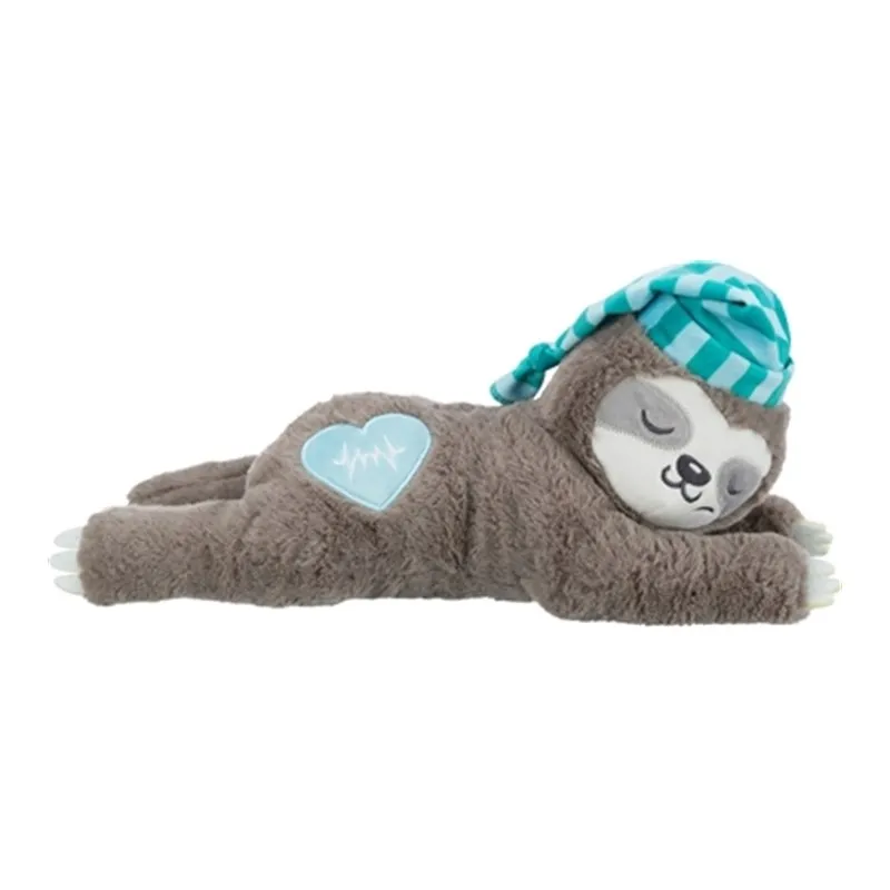 Knuffel luiaard met hartslag (34 cm)