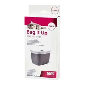 Savic Bag it Up kattenbakzakken Hop In (6 stuks)