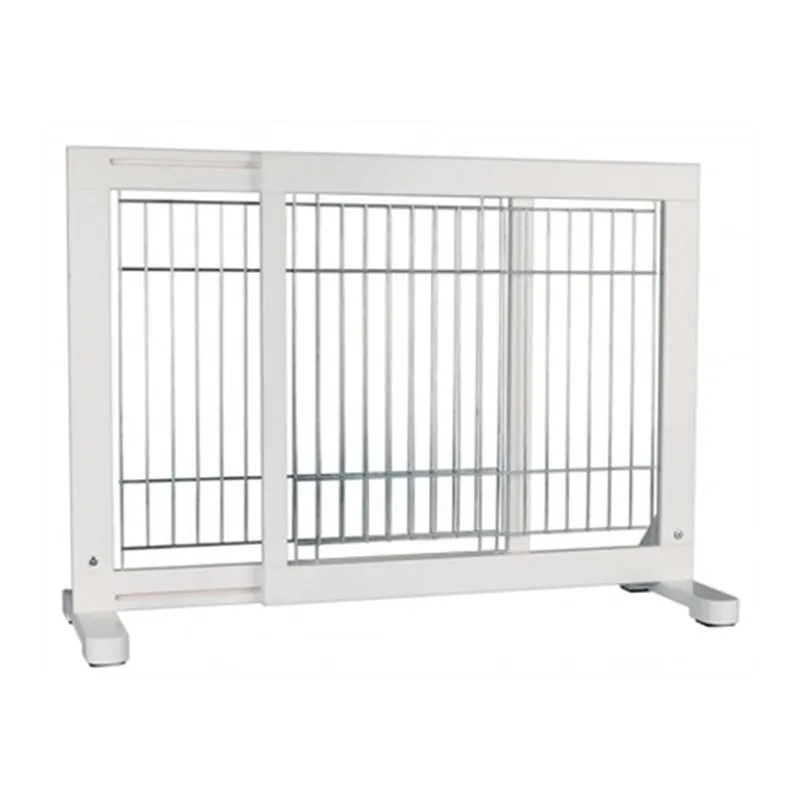 Trixie afsluithek uitschuifbaar wit (65–108 cm)