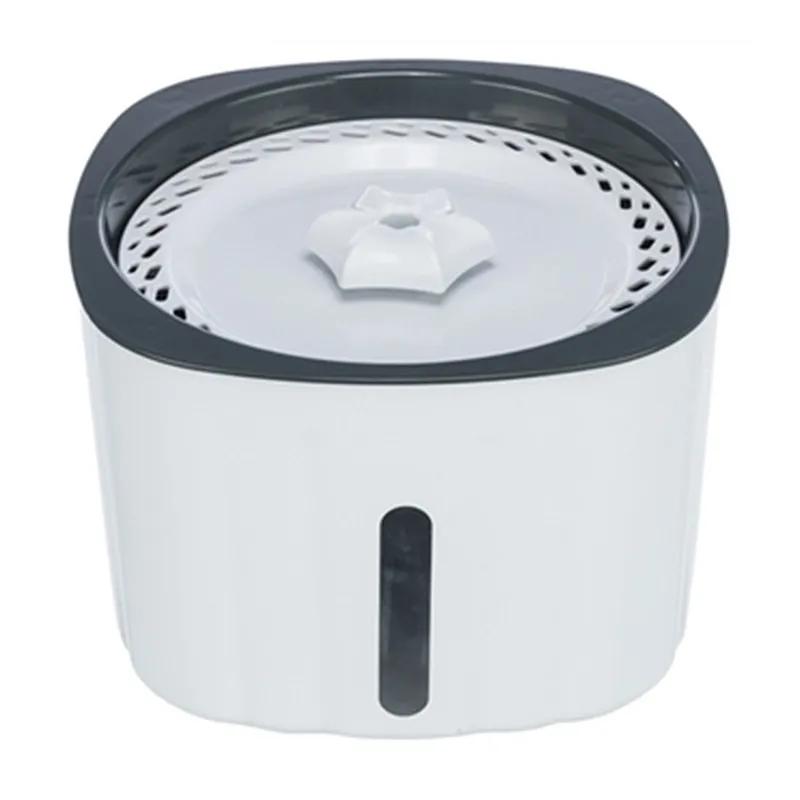 Trixie drinkfontein Flower wit/grijs (2 liter)