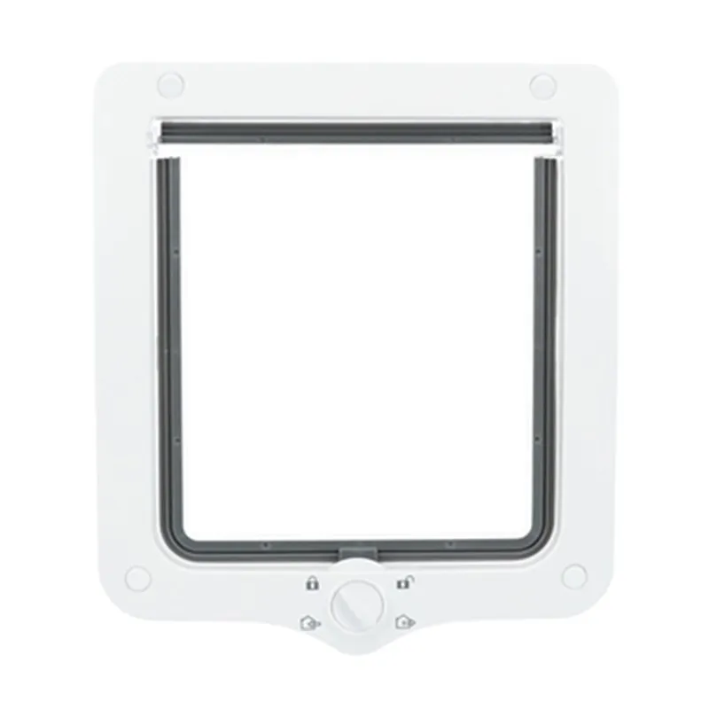 Trixie huisdierluik 4-weg XL wit (24×28 cm)