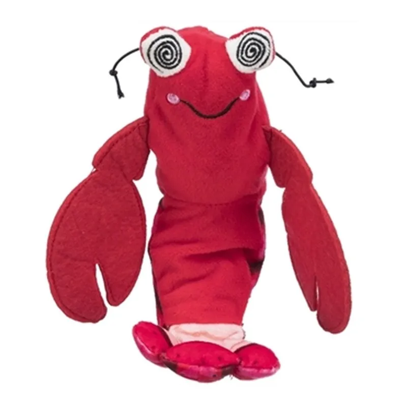 Trixie spartelende kreeft met catnip (23 cm)