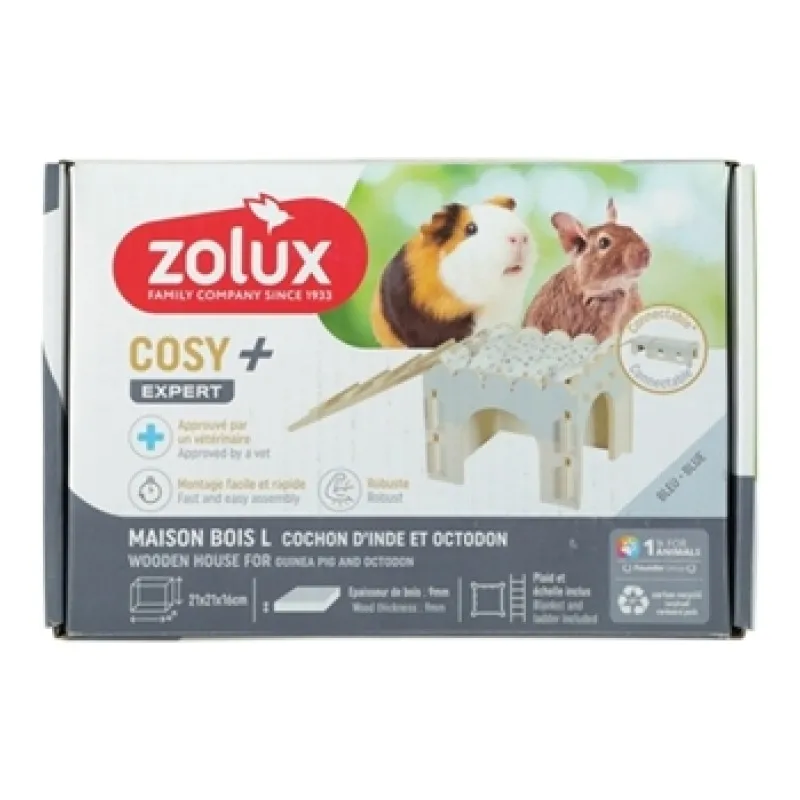 Zolux Cosy knaaghuis cavia met trapje