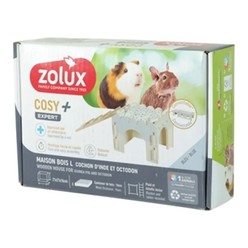 Zolux Cosy knaaghuis cavia met trapje
