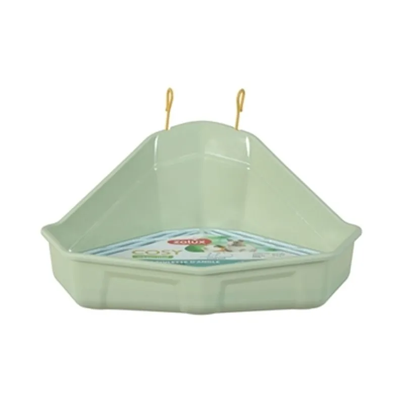 Zolux hoektoilet knaagdier groen (41,5 cm)